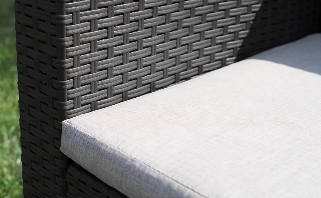 Set mobilier de gradina Bica Nebraska 2 (Graphite)