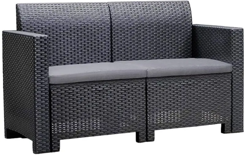 Set mobilier de gradina Bica Nebraska 2 (Graphite)