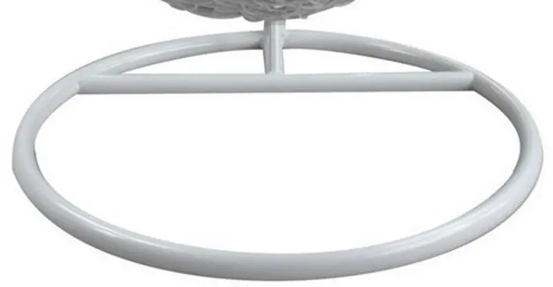 Fotoliu-cocon GardenLine  FAT1167 (White/Dark Grey)