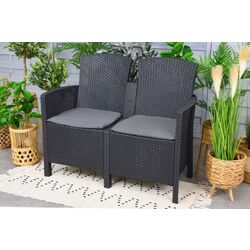 Комплект садовой мебели Bica Lido 2 Storage (Graphite) Thumb