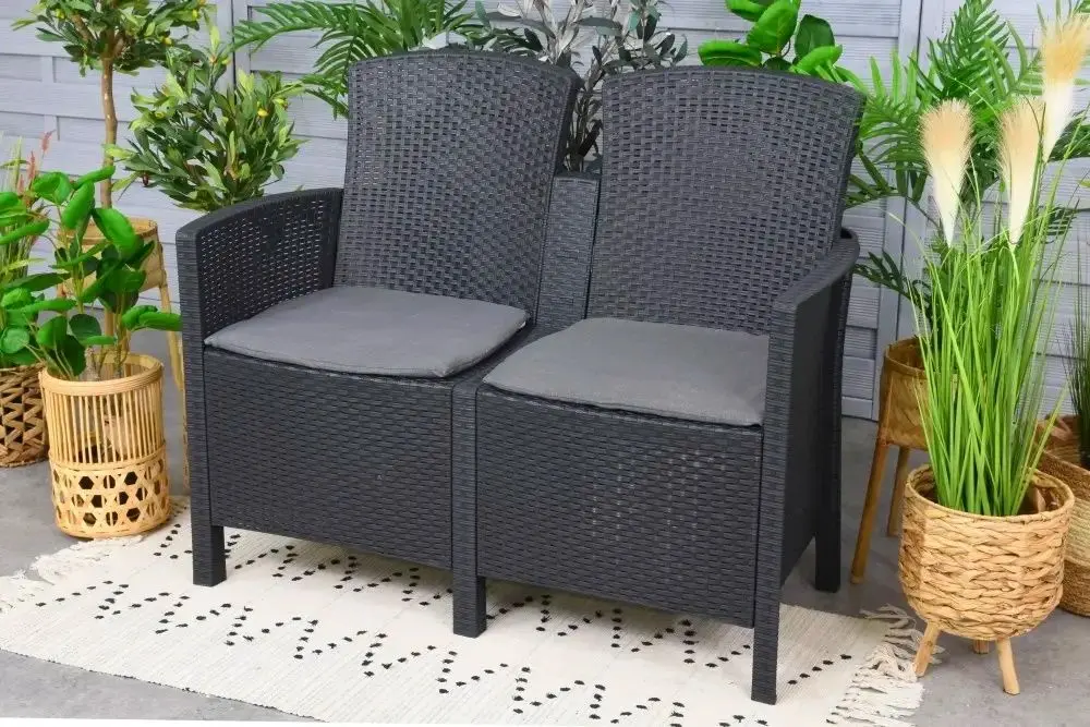 Комплект садовой мебели Bica Lido 2 Storage (Graphite)