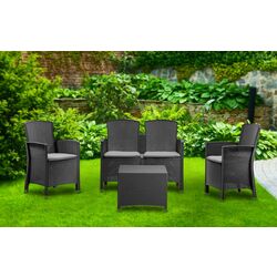 Комплект садовой мебели Bica Lido 2 Storage (Graphite)