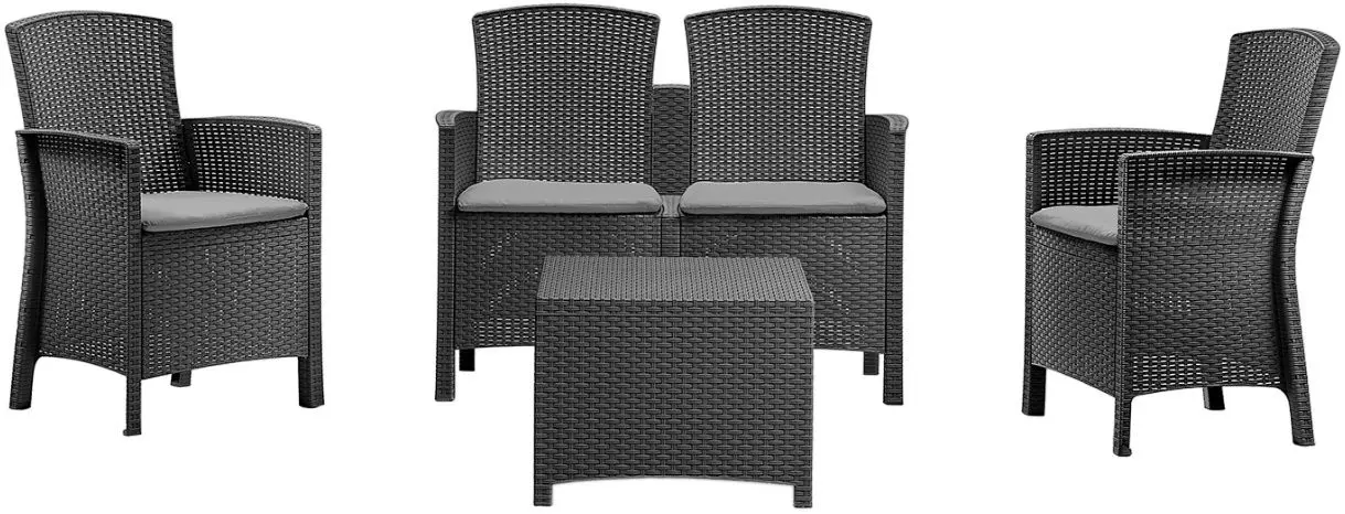 Комплект садовой мебели Bica Lido 2 Storage (Graphite)