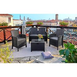 Комплект садовой мебели Bica Lido 2 Storage (Graphite) Thumb