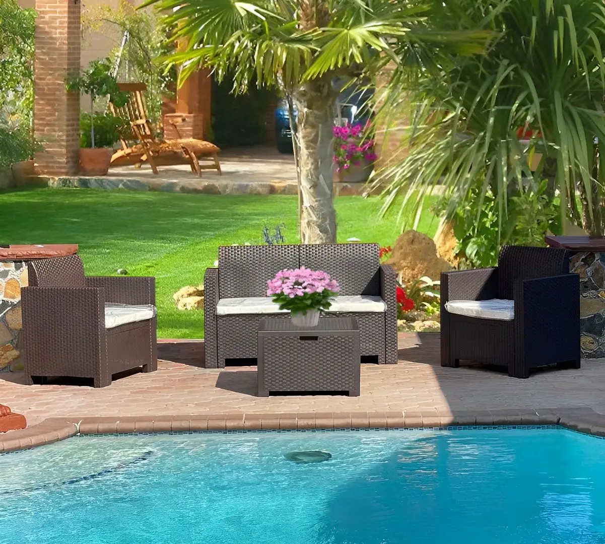 Комплект садовой мебели Bica Nebraska 2 (Brown)