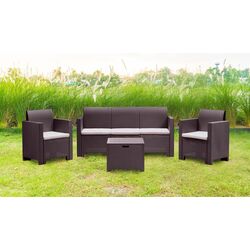 Set mobilier de gradina Bica Nebraska 3 (Brown)