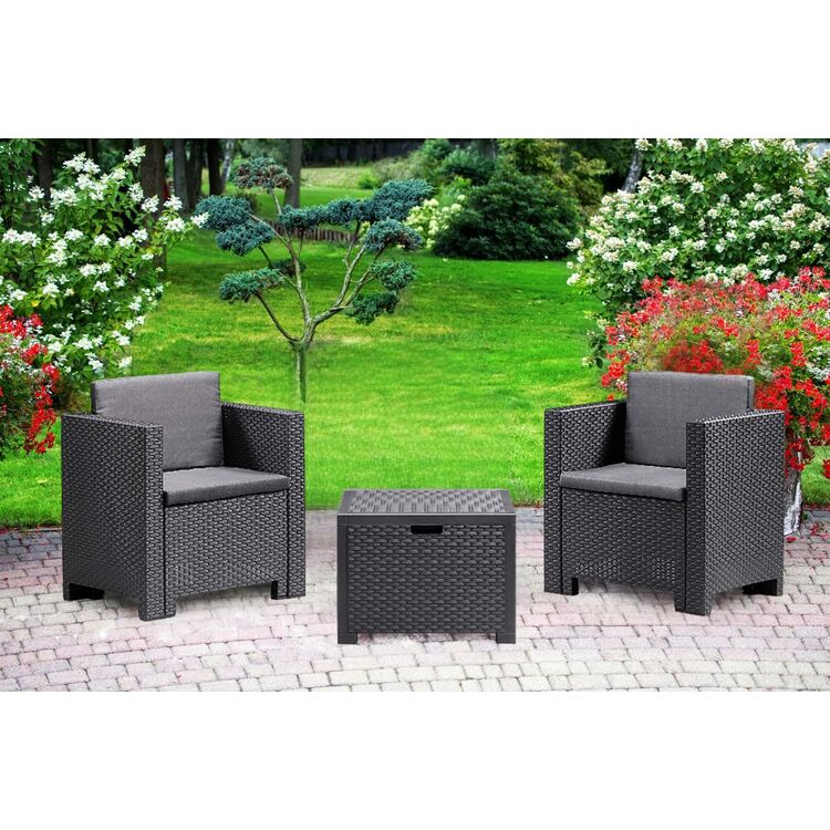 Комплект садовой мебели Bica Colorado Terrace (Graphite)