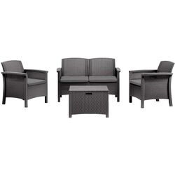 Set mobilier de gradina Bica Venezia 2 (Graphite) Thumb