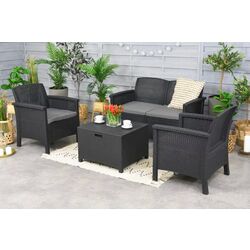 Комплект садовой мебели Bica Venezia 2 (Graphite)