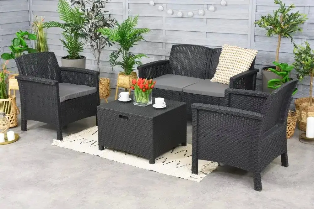 Set mobilier de gradina Bica Venezia 2 (Graphite)