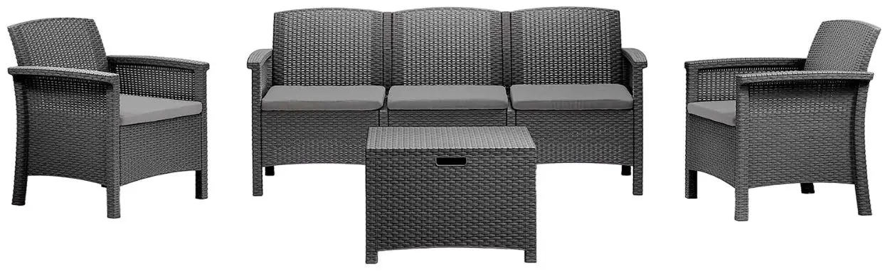 Set mobilier de gradina Bica Venezia 3 (Graphite)
