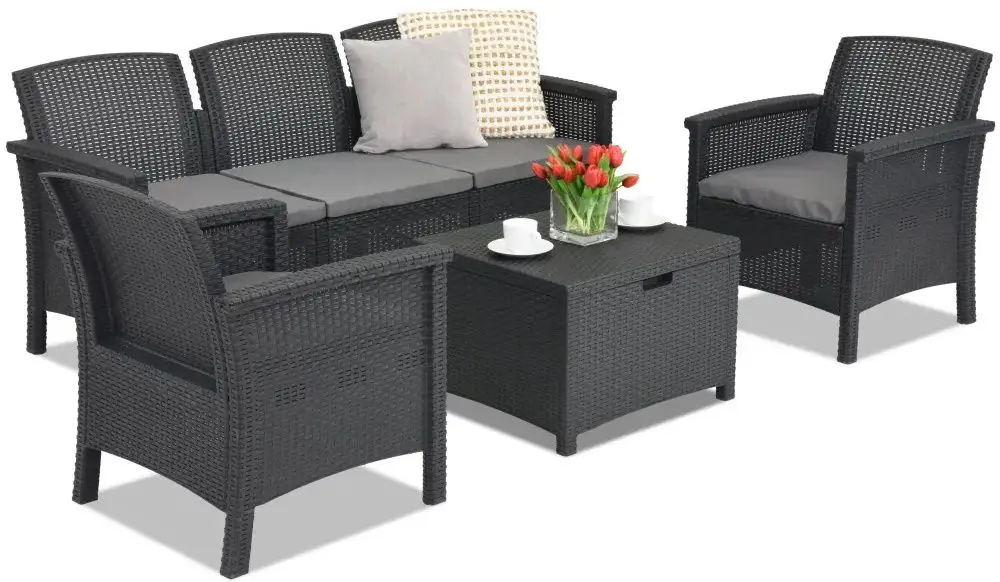 Set mobilier de gradina Bica Venezia 3 (Graphite)