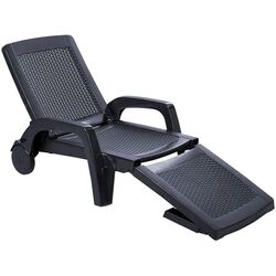 Sezlong Bica Miami (Anthracite) Thumb