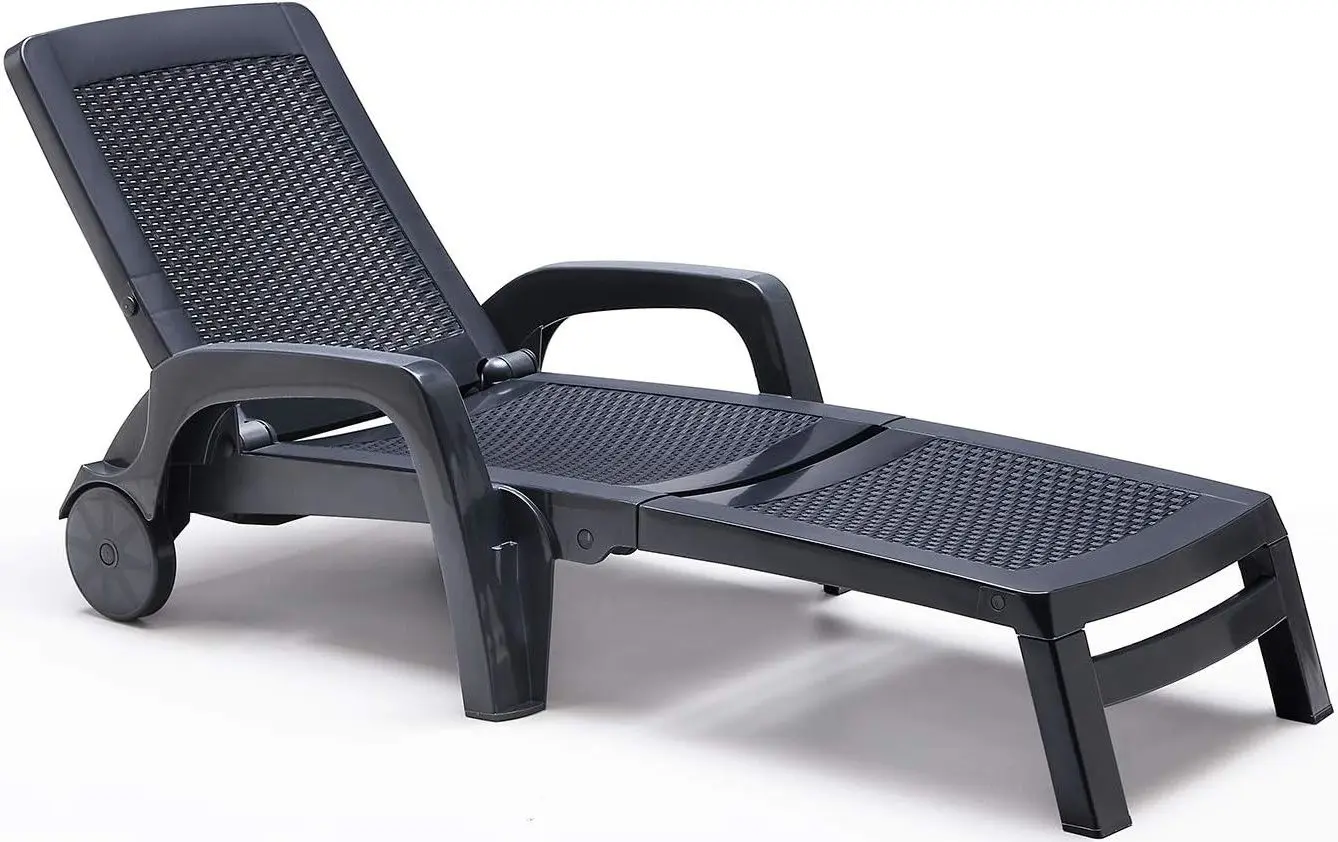 Sezlong Bica Miami (Anthracite)