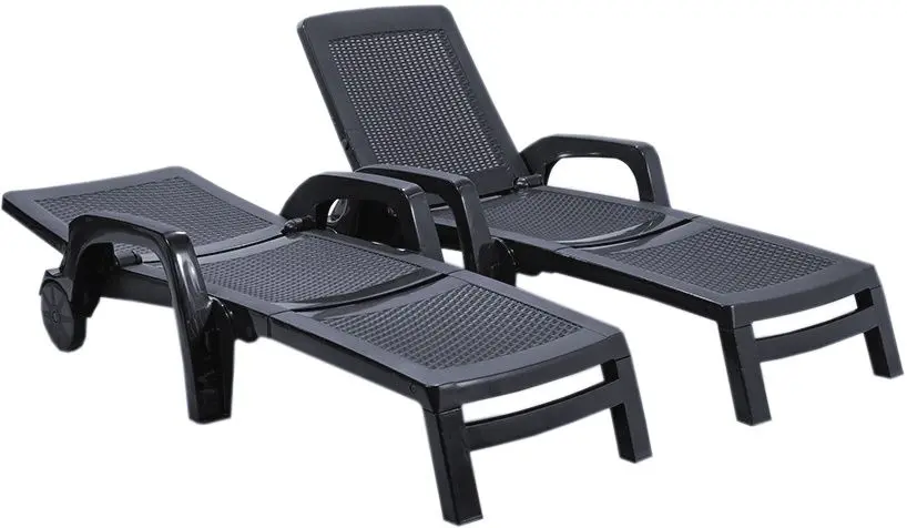 Sezlong Bica Miami (Anthracite)