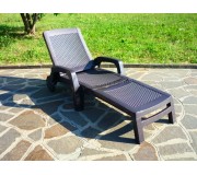 Sezlong Bica Miami (Anthracite)