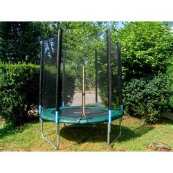 Trambulina cu plasa de protectie Sportmann SM3001 (Black/Green) Thumb