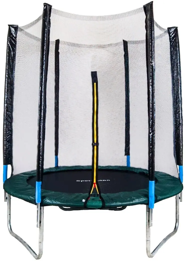 Trambulina cu plasa de protectie Sportmann SM3001 (Black/Green)