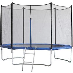 Trambulina cu plasa de protectie Sportmann SM3008 (Black/Blue)