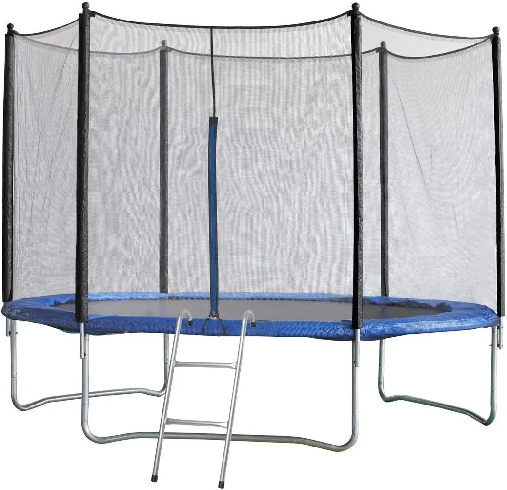 Trambulina cu plasa de protectie Sportmann SM3008 (Black/Blue)