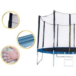 Батут с защитной сеткой Sportmann SM3032 (Blue) Thumb