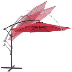 Umbrela de soare Procart UM002R 300cm (Red) Thumb