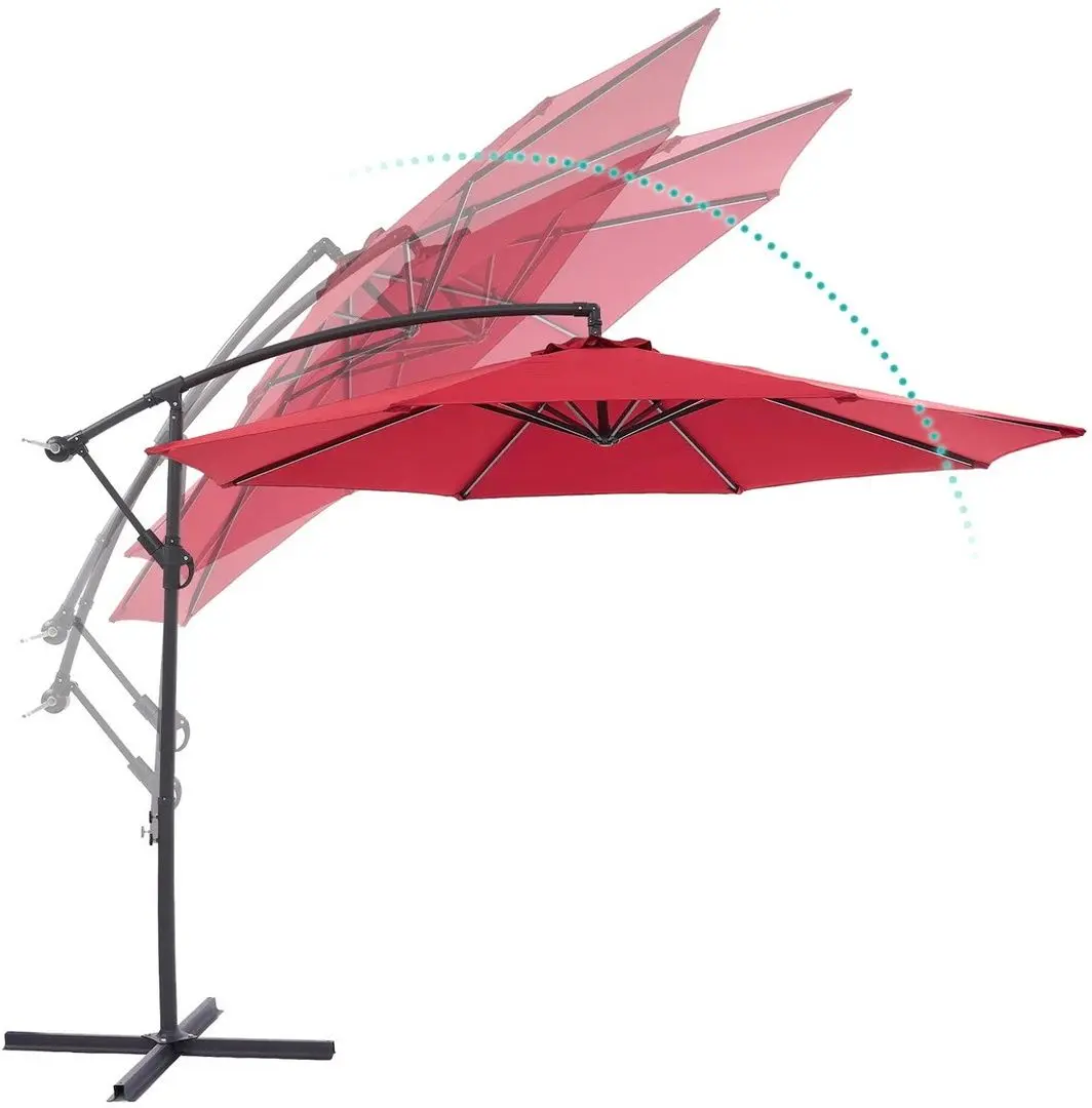 Umbrela de soare Procart UM002R 300cm (Red)