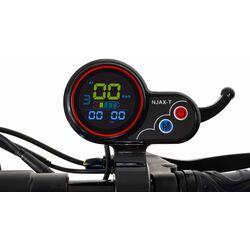 Электросамокат с сиденьем Kruzzel H14893 (Black) Thumb