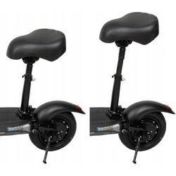 Электросамокат с сиденьем Kruzzel H14893 (Black) Thumb