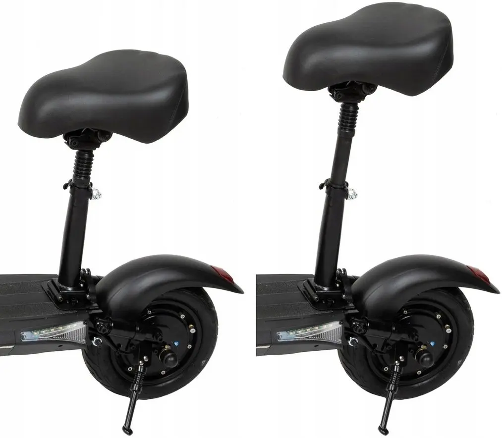 Электросамокат с сиденьем Kruzzel H14893 (Black) - 9