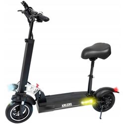 Электросамокат с сиденьем Kruzzel H14893 (Black) Thumb