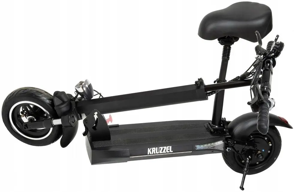 Электросамокат с сиденьем Kruzzel H14893 (Black) - 12