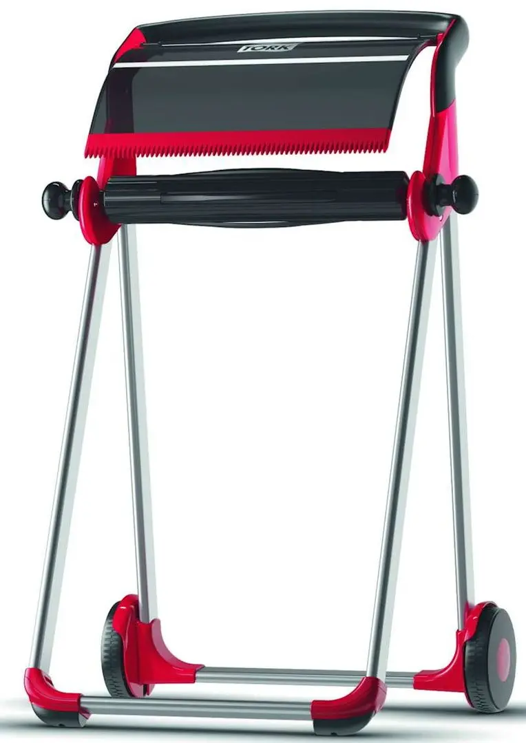 Мобильный диспенсер для туалетной бумаги Tork Performance 652008 (Black/Red)