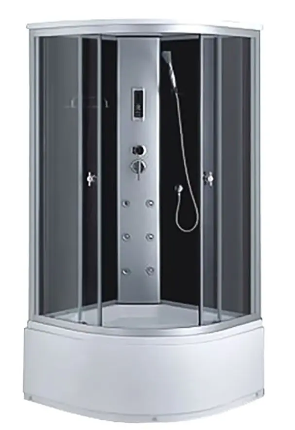 Душевой бокс с гидромассажем Stephanie TM-888 100x100 (Chrome)
