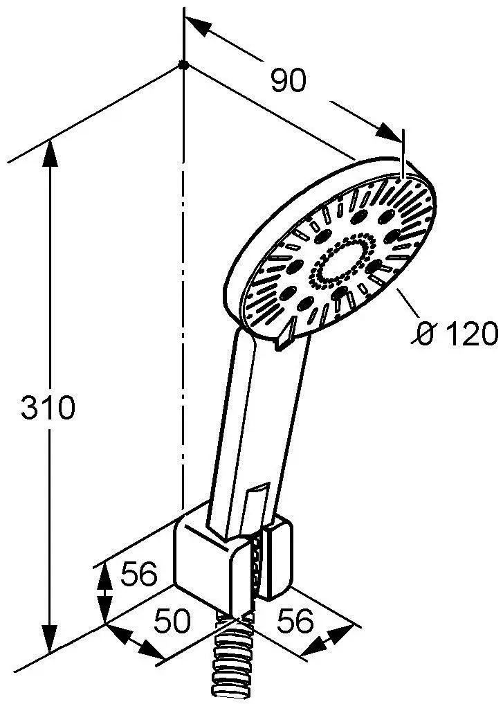 Set de dus Kludi A-QAs 3S - 2