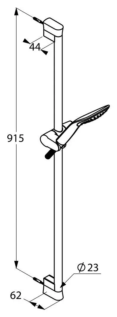 Душевой гарнитур Kludi Fizz 1S - 2
