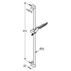 Душевой гарнитур Kludi Fizz 3S Thumb