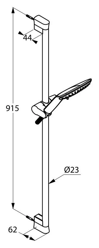 Душевой гарнитур Kludi Fizz 3S - 2