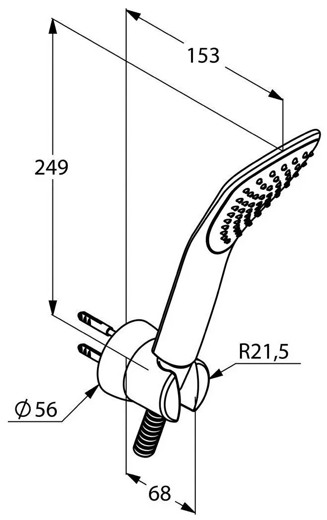 Душевой гарнитур Kludi Fizz - 2