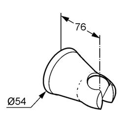 Душевая лейка Kludi Kido Thumb