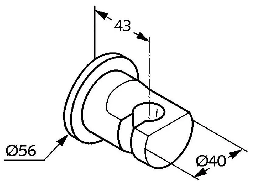 Держатель для душа Kludi New Waves - 2
