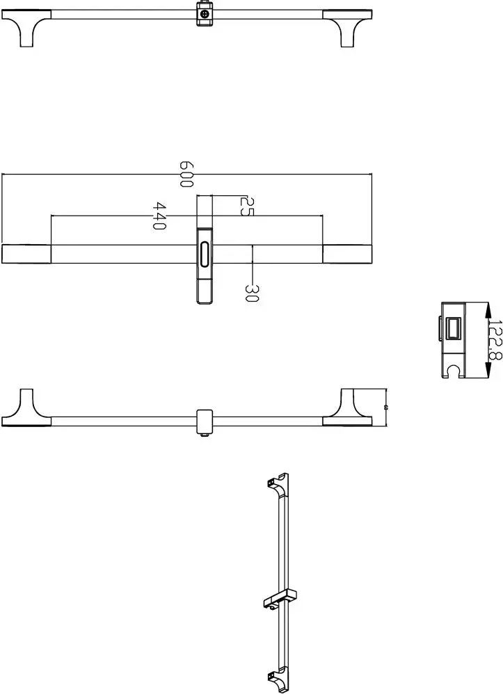 Set de dus Herz SQ a50B UH12464B (Black)