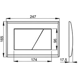 Buton de surgere Alcaplast M170 (White) Thumb