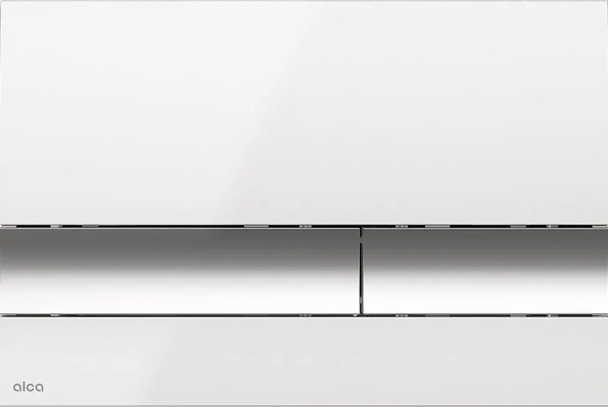 Кнопка смыва Alcaplast M1720-1 (White/Chrome Glossy)
