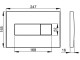 Butonul de scurgere Alcaplast M371 (Chrome)