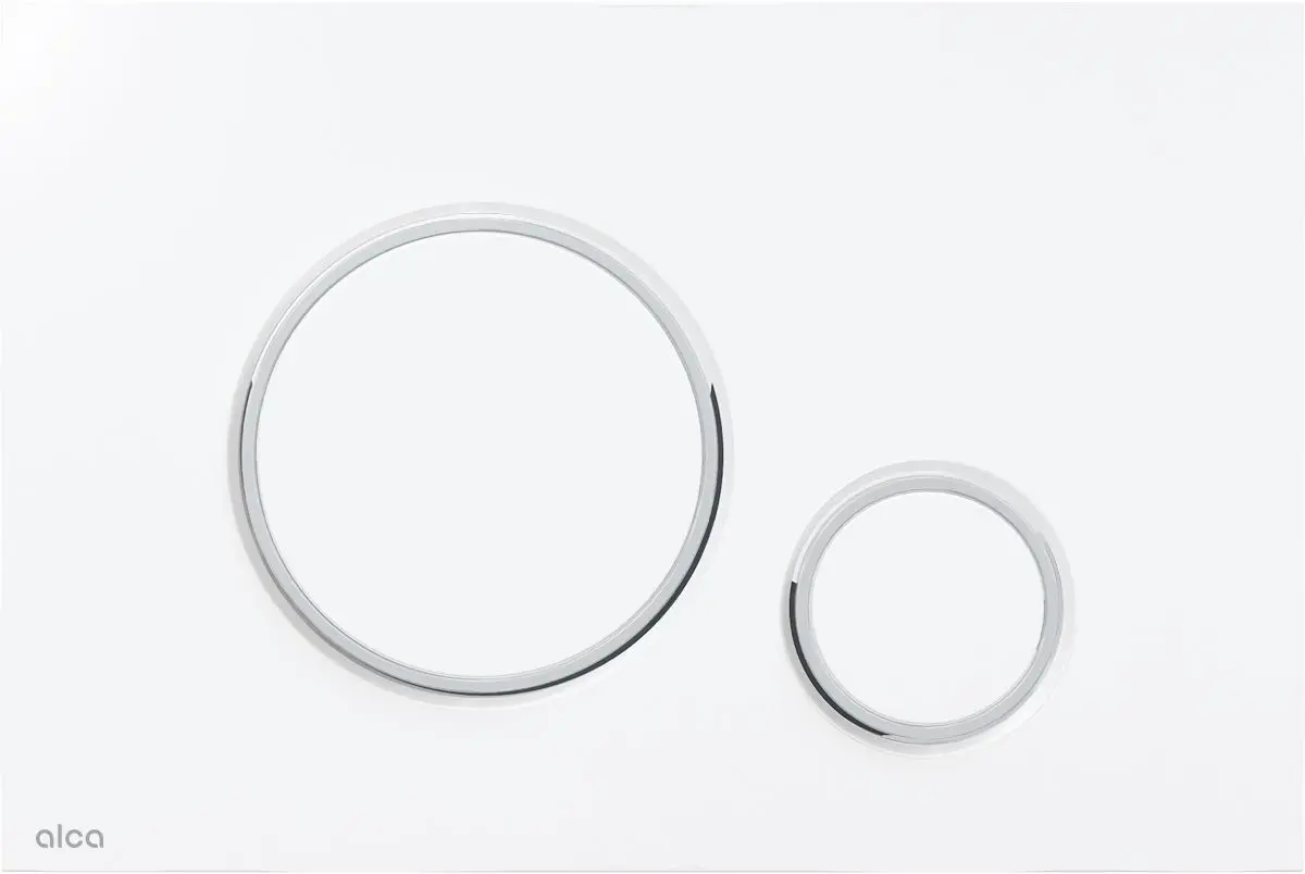 Кнопка смыва Alcaplast M776 (White/Chrome)