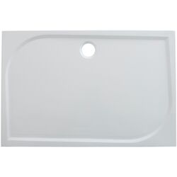 Cadita de dus GoodHome Limski 140x80x2.8 (White)