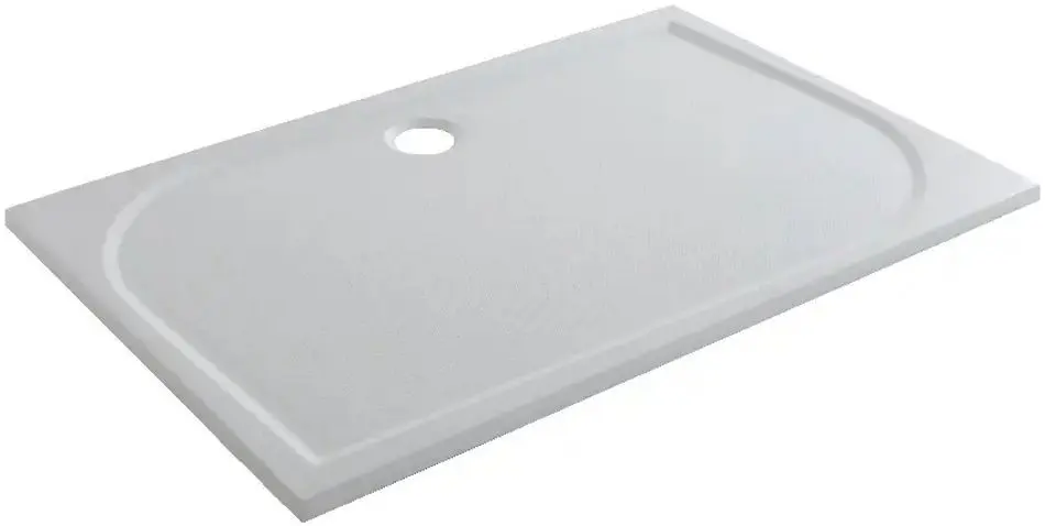 Cadita de dus GoodHome Limski 140x90x2.8 (White) - 2