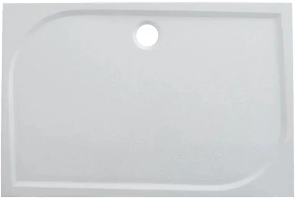 Cadita de dus GoodHome Limski 140x90x2.8 (White)