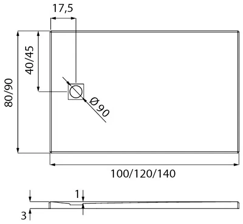 Cadita dus New Trendy B-0403 (Black)